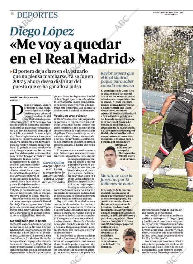 ABC MADRID 19-07-2014 página 46
