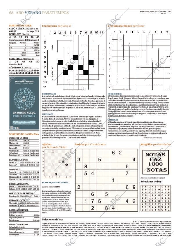 ABC CORDOBA 23-07-2014 página 68