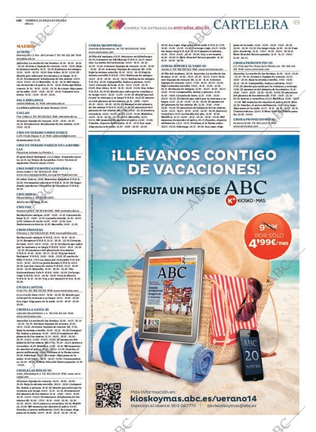 ABC MADRID 25-07-2014 página 49
