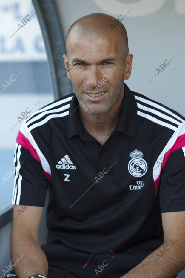 Primer partido de Zinedine Zidane como entrenador del Castilla