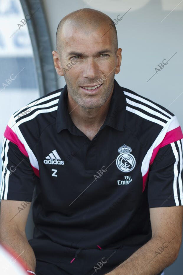 Primer partido de Zinedine Zidane como entrenador del Castilla