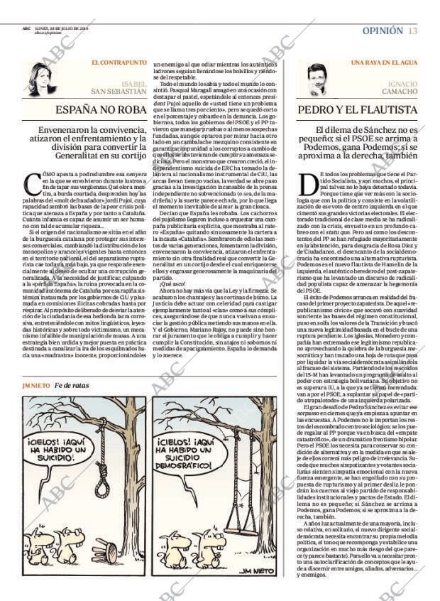 ABC MADRID 28-07-2014 página 13