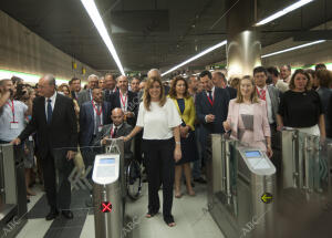 Acto de Inaguracion metro Malaga Fotografia