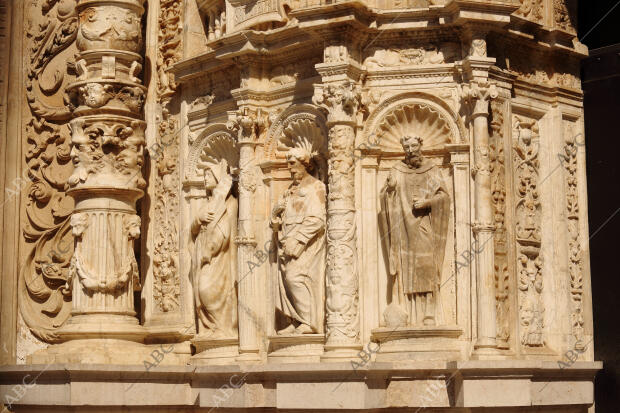 Calatayud, 01/08/2014. En la Imagen: la iglesia D san Andrés