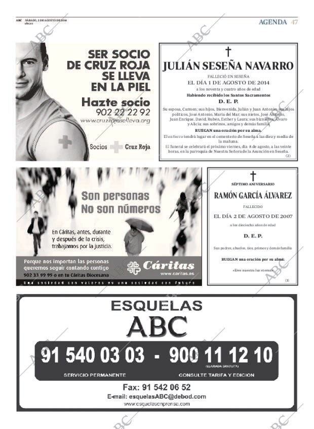 ABC MADRID 02-08-2014 página 47