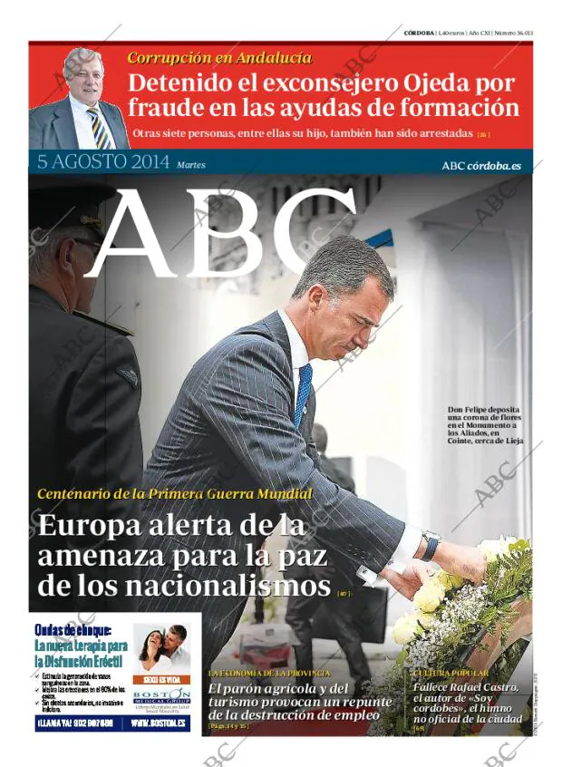 ABC CORDOBA 05-08-2014 página 1