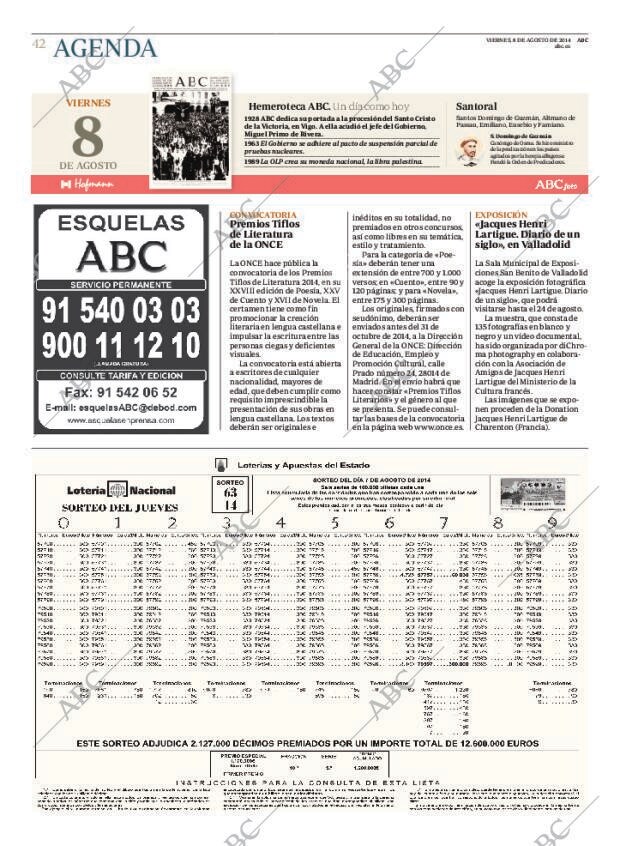 ABC MADRID 08-08-2014 página 42