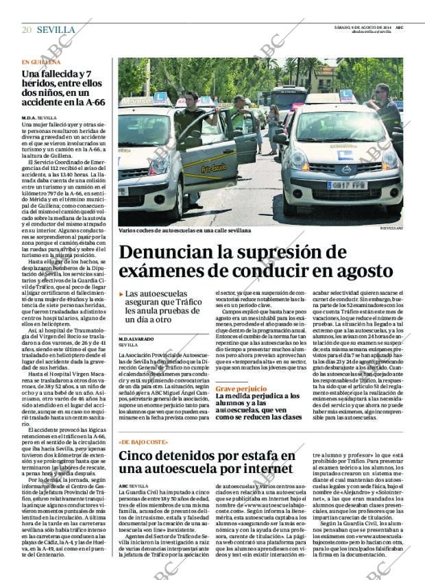 ABC SEVILLA 09-08-2014 página 20