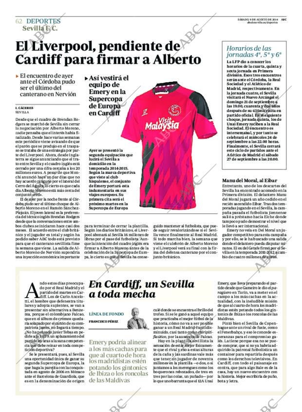 ABC SEVILLA 09-08-2014 página 62