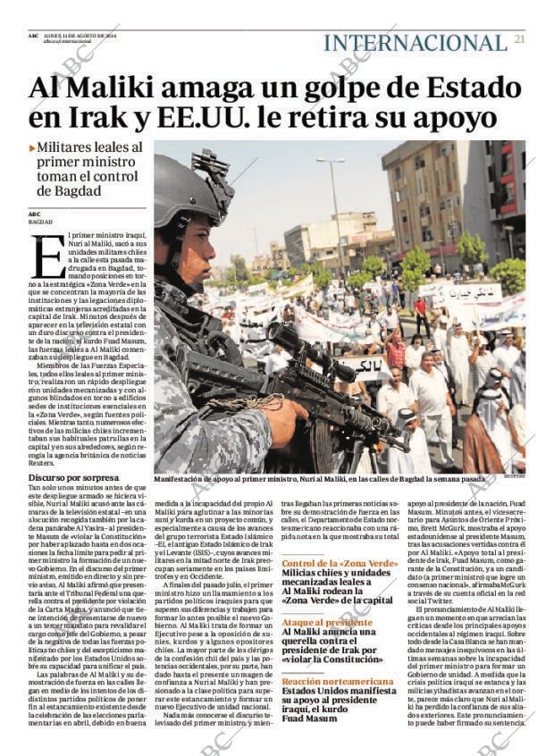 ABC MADRID 11-08-2014 página 21