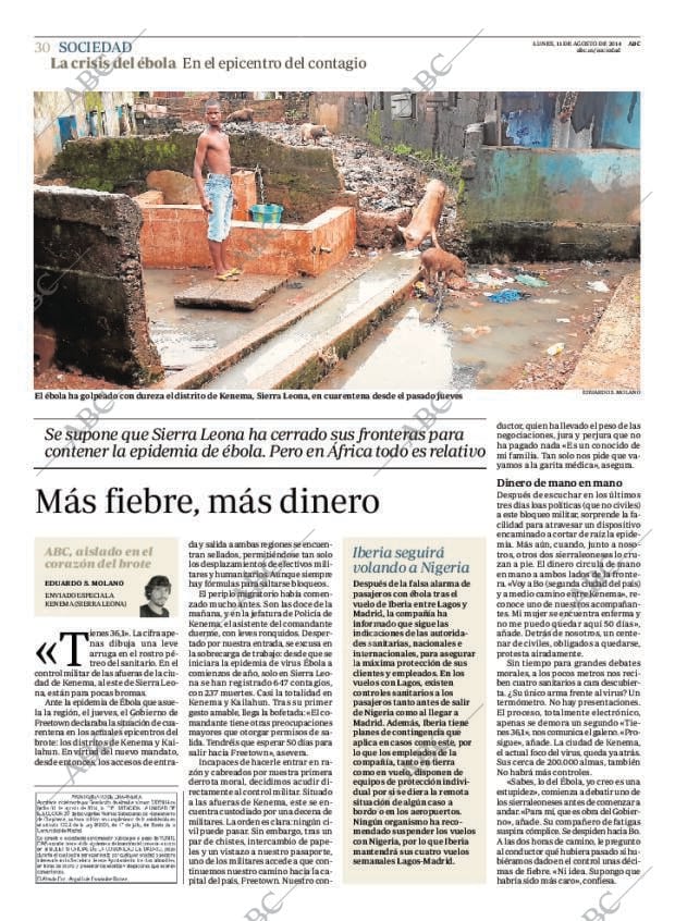 ABC MADRID 11-08-2014 página 30