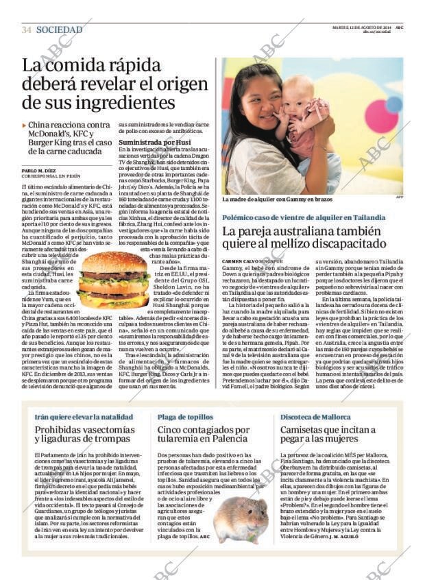 ABC MADRID 12-08-2014 página 34