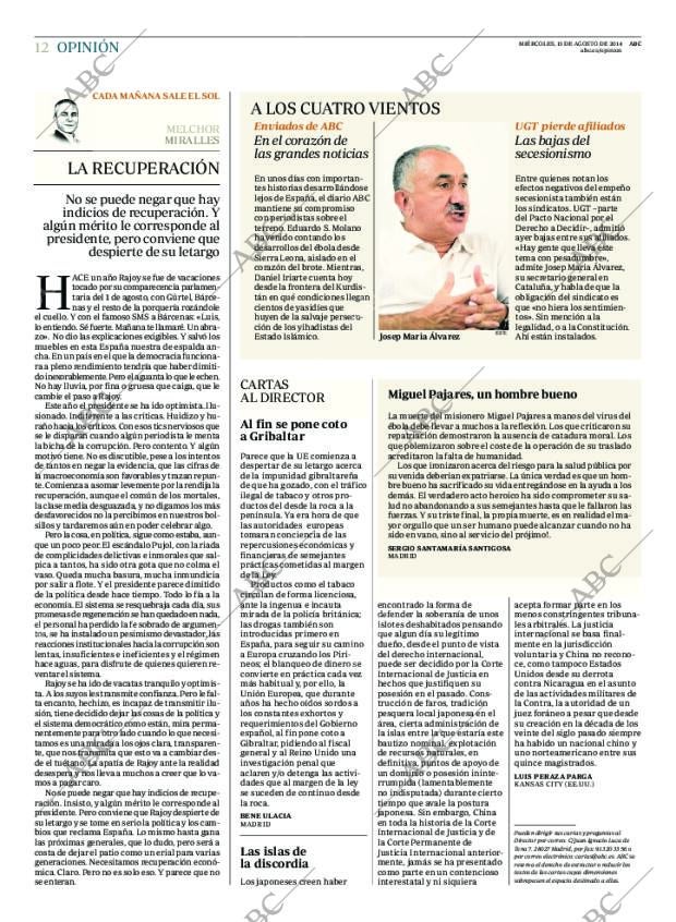 ABC MADRID 13-08-2014 página 12