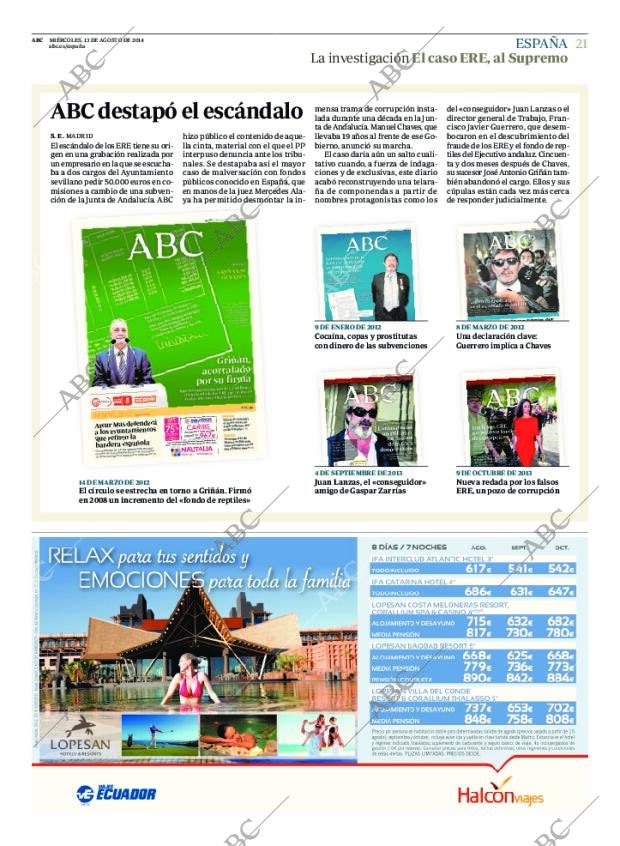 ABC MADRID 13-08-2014 página 21