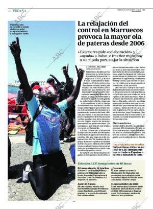ABC MADRID 13-08-2014 página 22