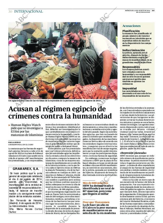 ABC MADRID 13-08-2014 página 30