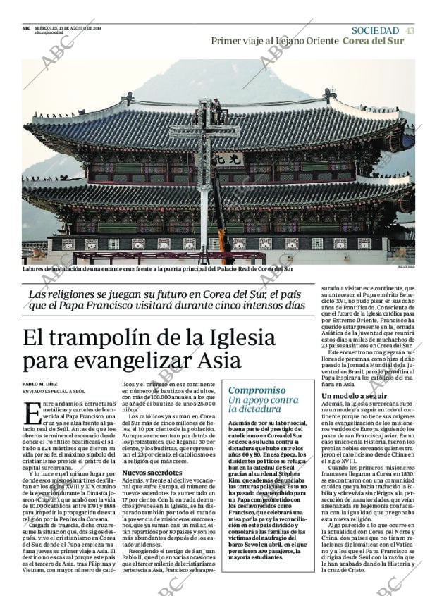 ABC MADRID 13-08-2014 página 43