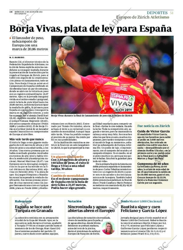 ABC MADRID 13-08-2014 página 51