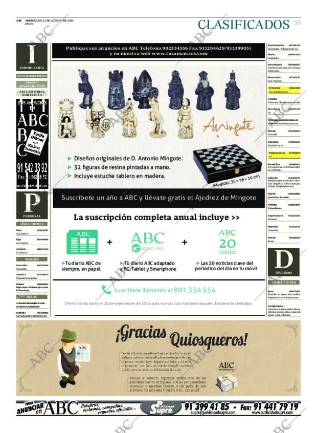 ABC MADRID 13-08-2014 página 55