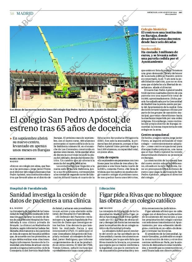 ABC MADRID 13-08-2014 página 58
