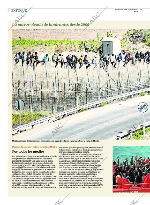 ABC MADRID 13-08-2014 página 6