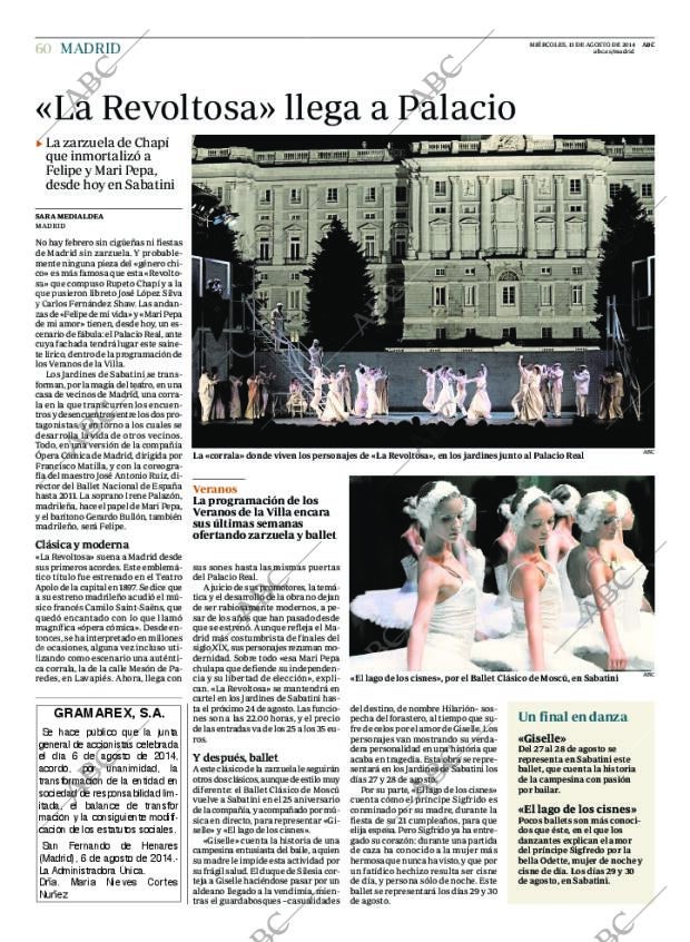 ABC MADRID 13-08-2014 página 60