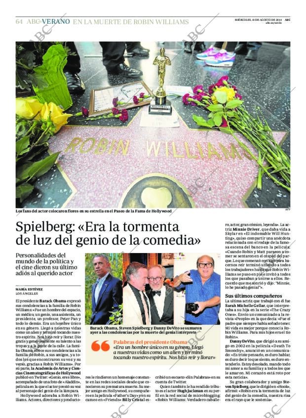 ABC MADRID 13-08-2014 página 64