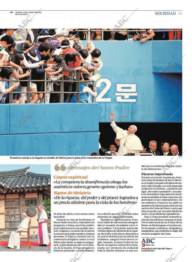 ABC MADRID 16-08-2014 página 31