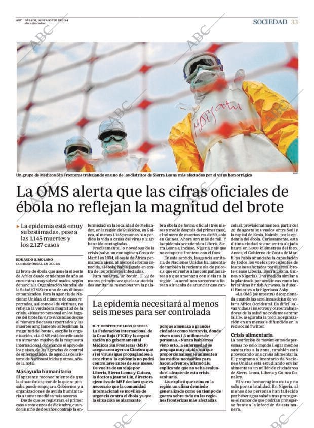 ABC MADRID 16-08-2014 página 33