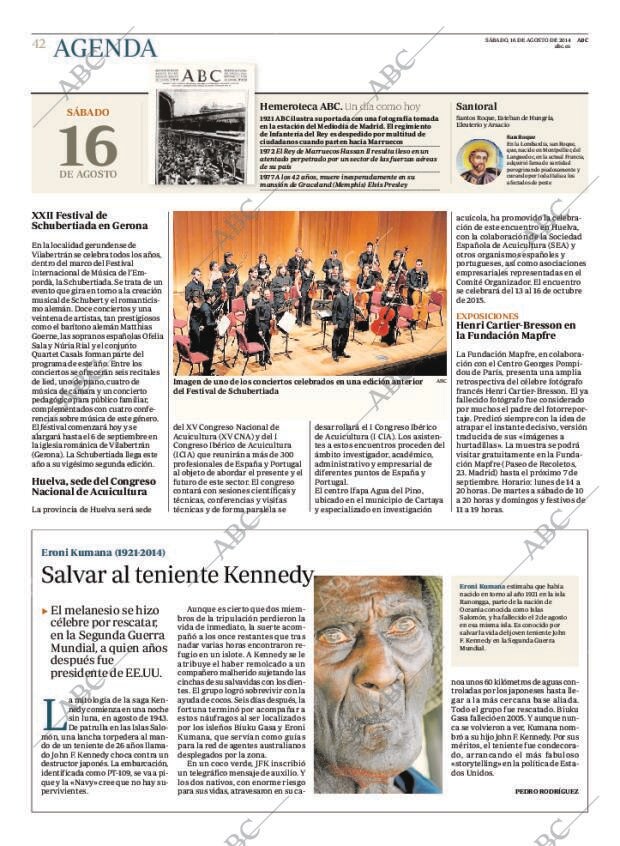 ABC MADRID 16-08-2014 página 42