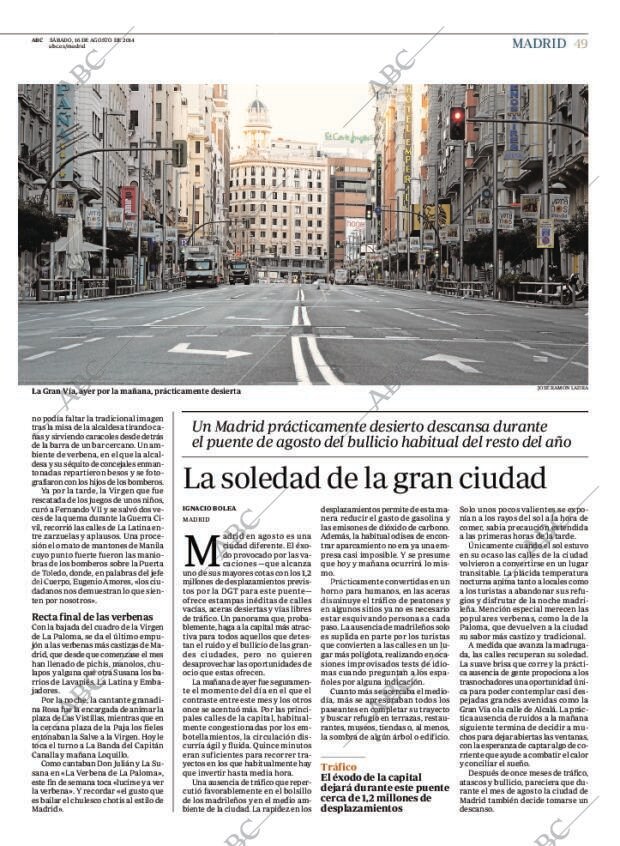 ABC MADRID 16-08-2014 página 49