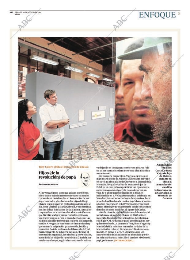ABC MADRID 16-08-2014 página 5