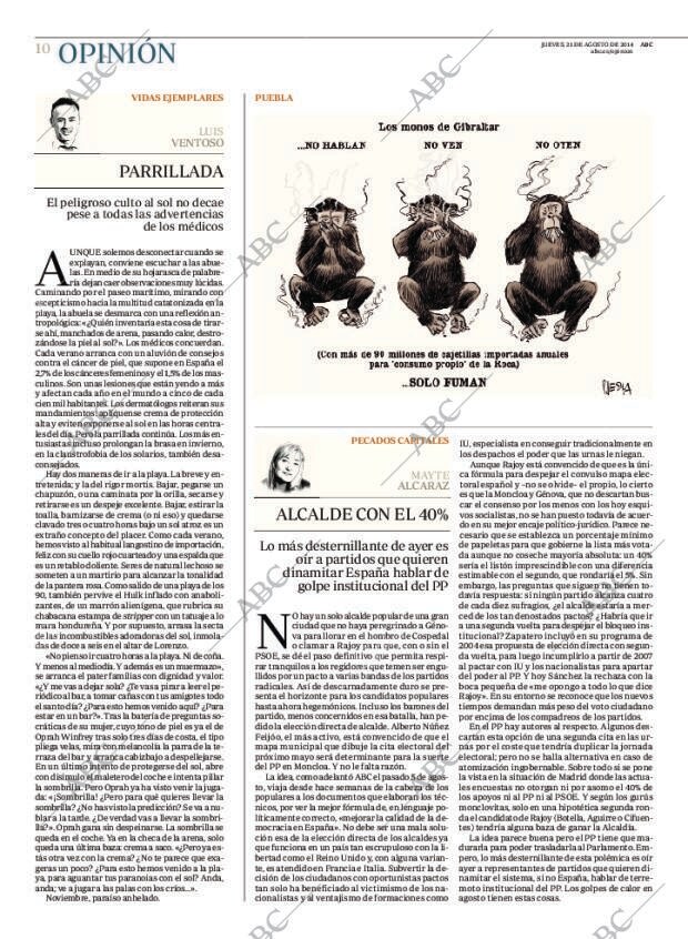 ABC MADRID 21-08-2014 página 10