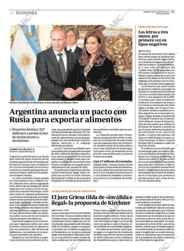 ABC MADRID 22-08-2014 página 34