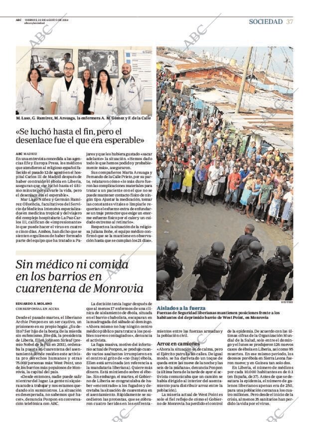ABC MADRID 22-08-2014 página 37