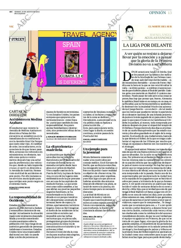 ABC CORDOBA 23-08-2014 página 13