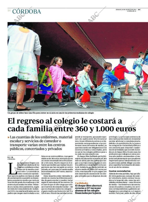 ABC CORDOBA 23-08-2014 página 14