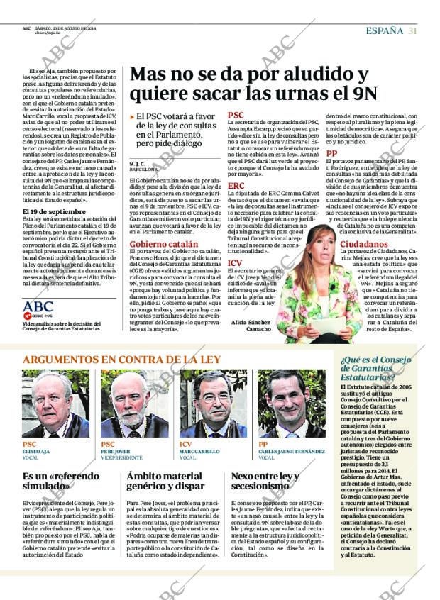 ABC CORDOBA 23-08-2014 página 31