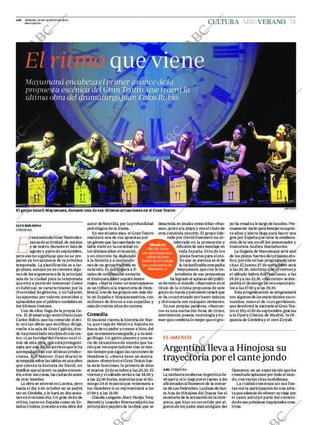 ABC CORDOBA 23-08-2014 página 71