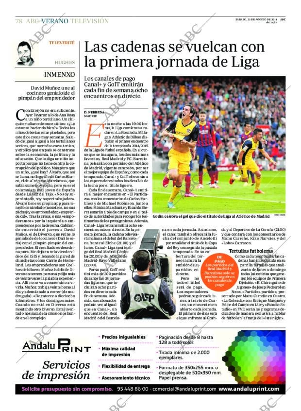 ABC CORDOBA 23-08-2014 página 78