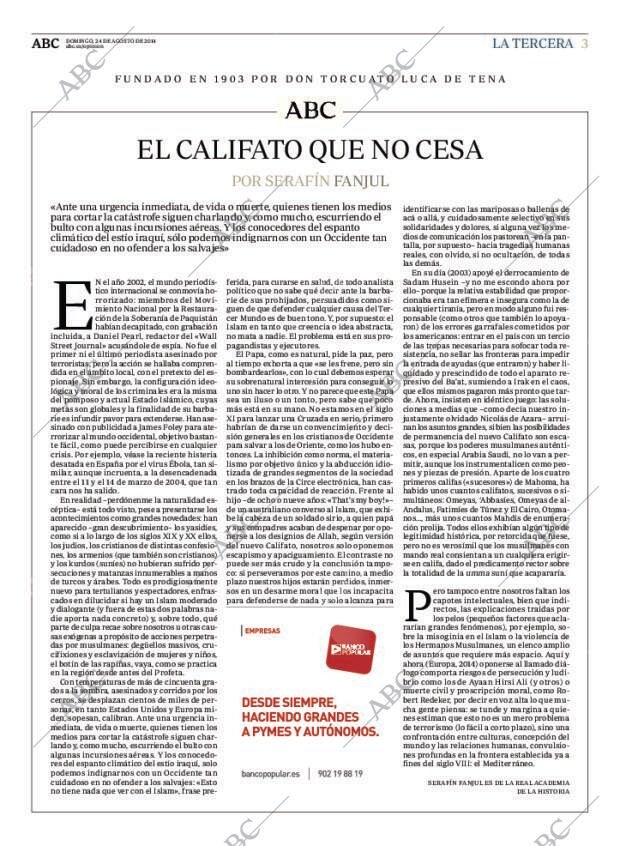 ABC MADRID 24-08-2014 página 3