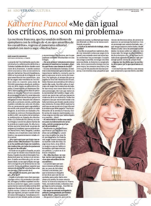 ABC MADRID 24-08-2014 página 84