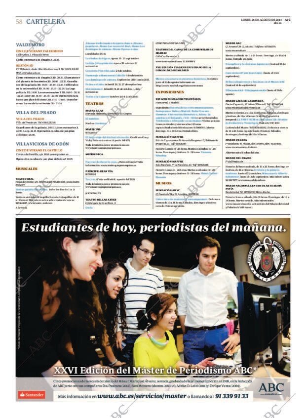 ABC MADRID 25-08-2014 página 58