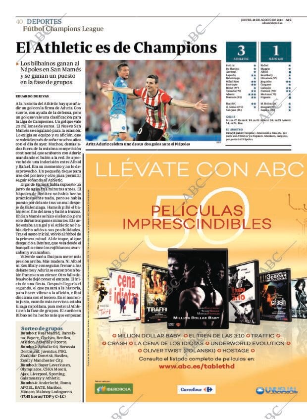 ABC MADRID 28-08-2014 página 40