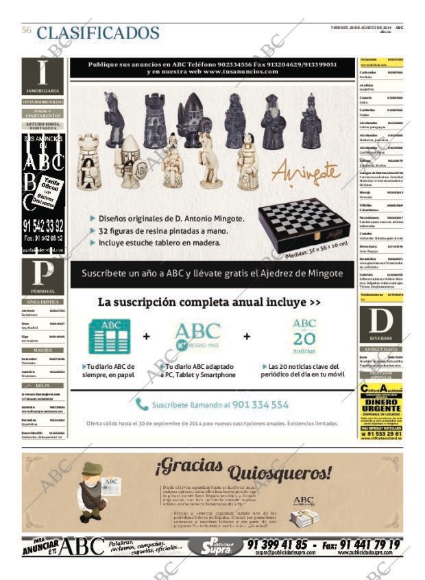 ABC MADRID 29-08-2014 página 56