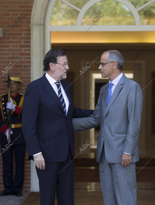 Reunion de Mariano Rajoy con el presidente de Andorra Antonio Marti en el...