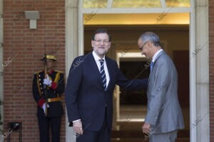 Reunion de Mariano Rajoy con el presidente de Andorra Antonio Marti en el...