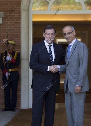 Reunion de Mariano Rajoy con el presidente de Andorra Antonio Marti en el...