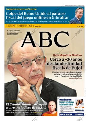 ABC MADRID 03-09-2014