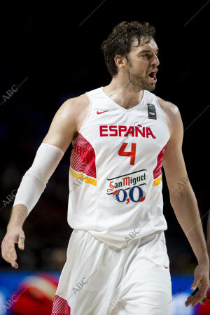 Mundobasket 2014. España - Senegal. En la Imagen: Pau Gasol